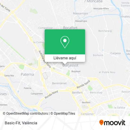 Mapa Basic-Fit