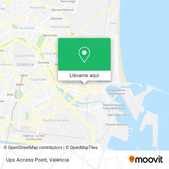 Mapa Ups Access Point
