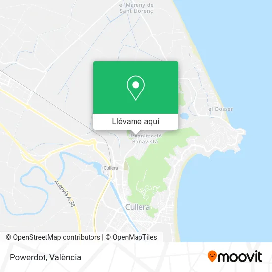 Mapa Powerdot