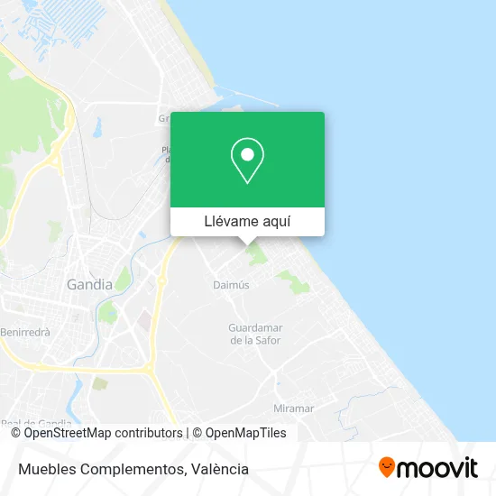 Mapa Muebles Complementos