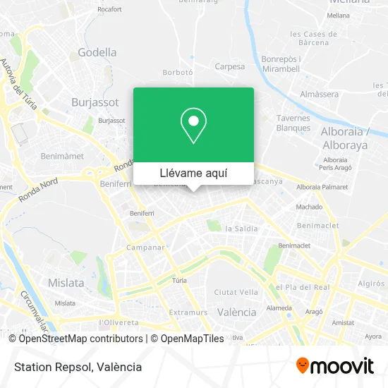 Mapa Station Repsol