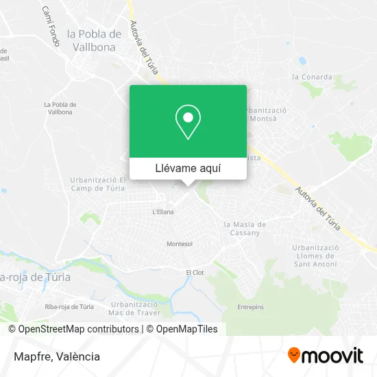 Mapa Mapfre