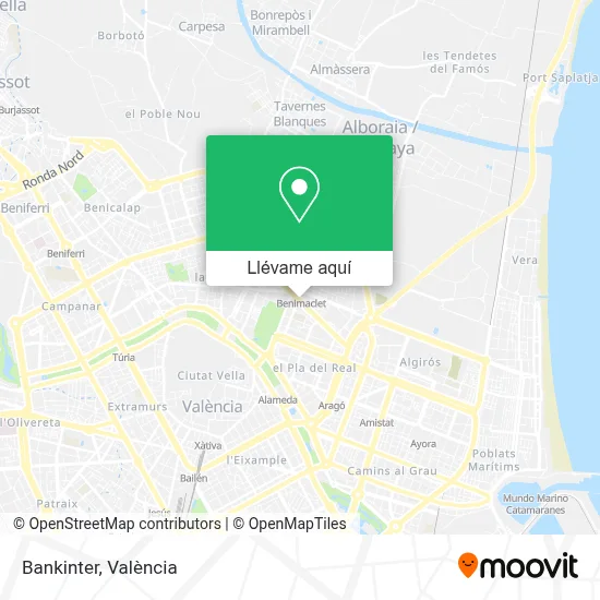 Mapa Bankinter