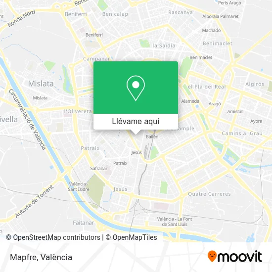 Mapa Mapfre