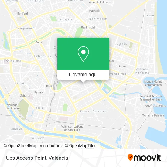 Mapa Ups Access Point