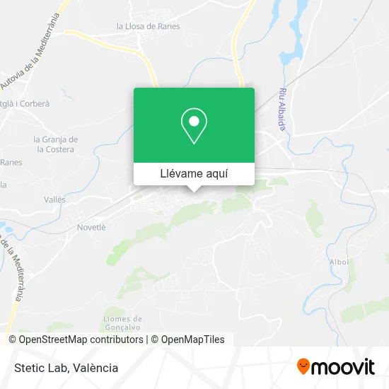 Mapa Stetic Lab