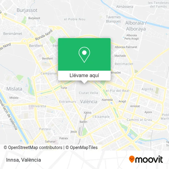 Mapa Innsa