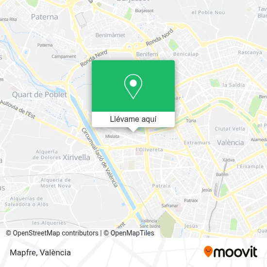 Mapa Mapfre