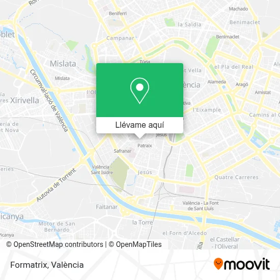 Mapa Formatrix