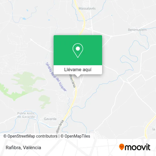 Mapa Rafibra