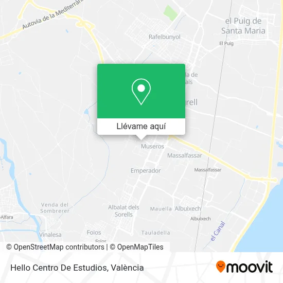 Mapa Hello Centro De Estudios