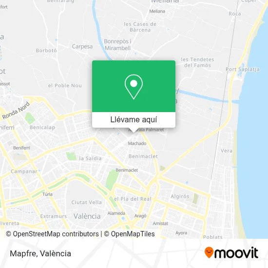 Mapa Mapfre