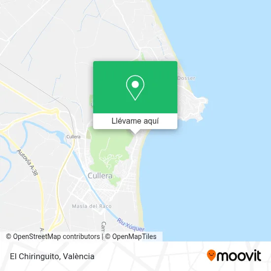Mapa El Chiringuito