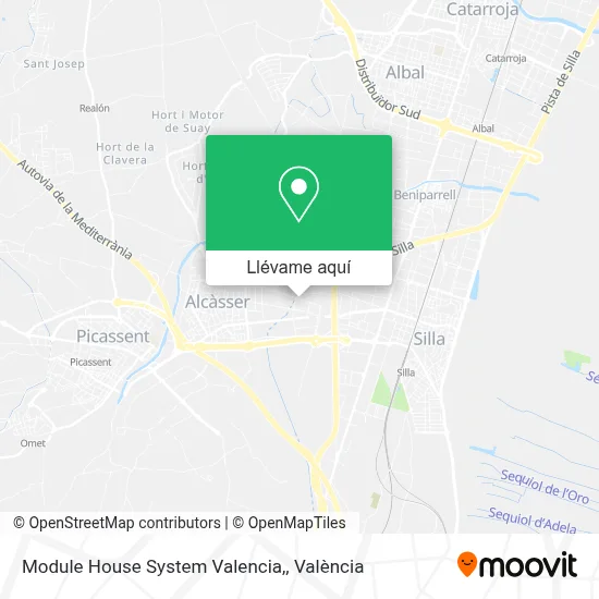 Mapa Module House System Valencia,