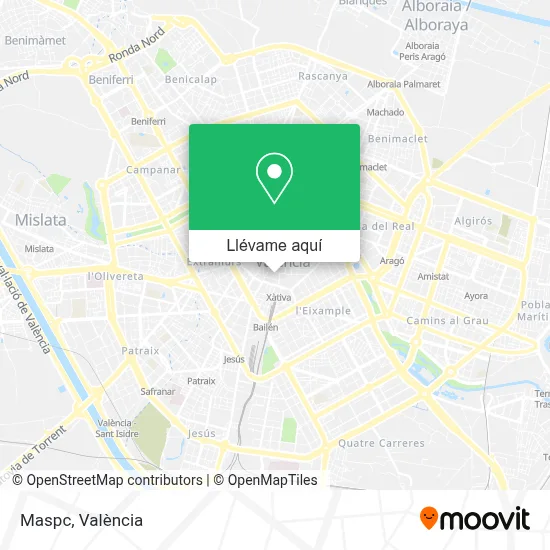 Mapa Maspc