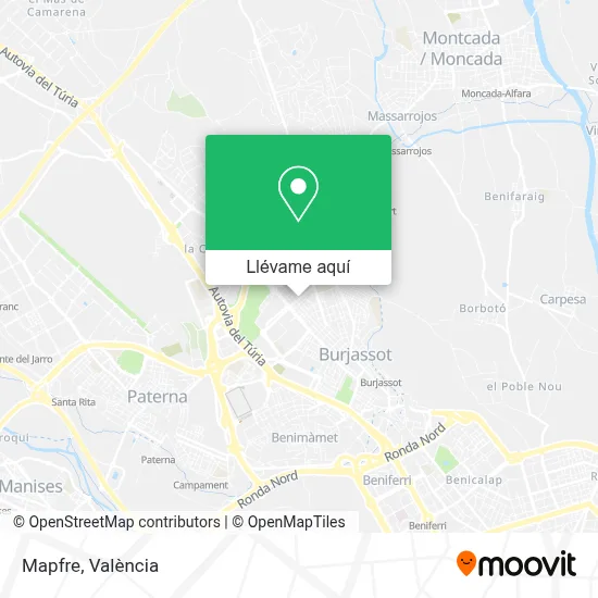 Mapa Mapfre