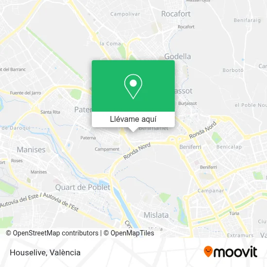 Mapa Houselive