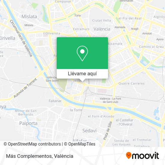 Mapa Más Complementos