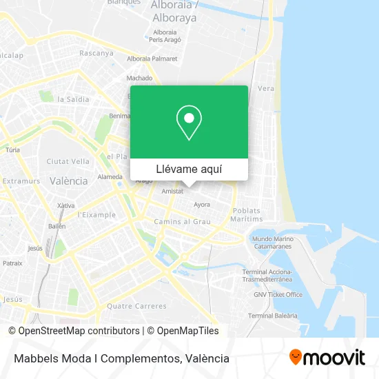 Mapa Mabbels Moda I Complementos