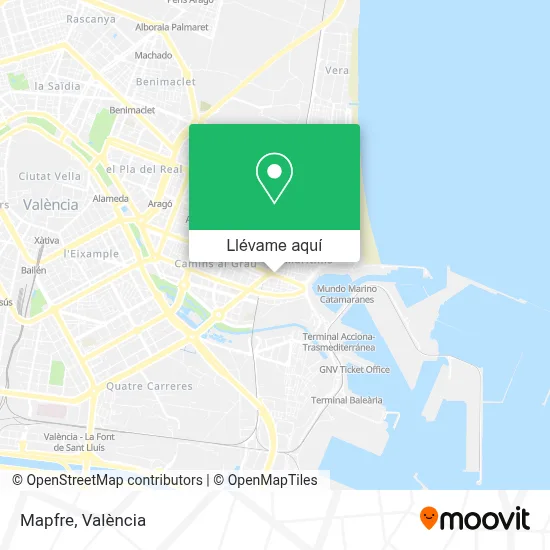Mapa Mapfre