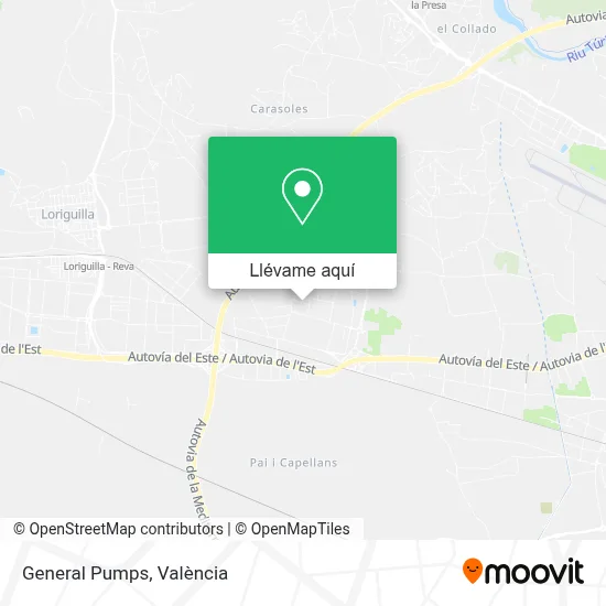 Mapa General Pumps
