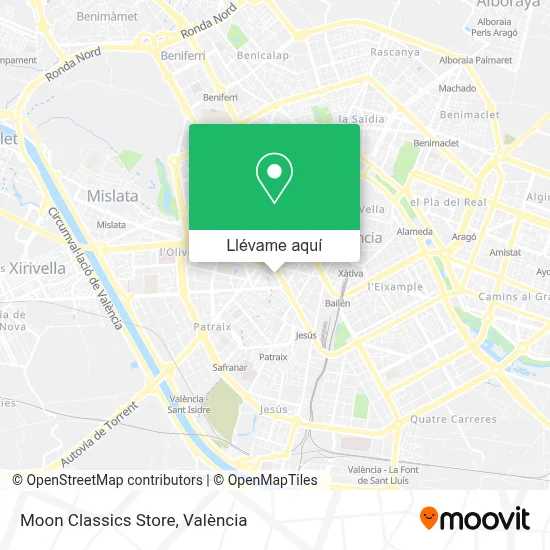 Mapa Moon Classics Store