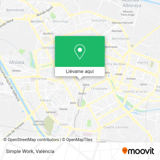 Mapa Simple Work