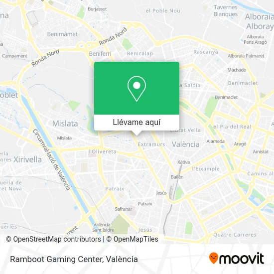 Mapa Ramboot Gaming Center