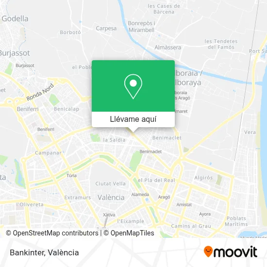 Mapa Bankinter