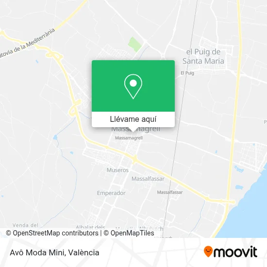 Mapa Avô    Moda Mini