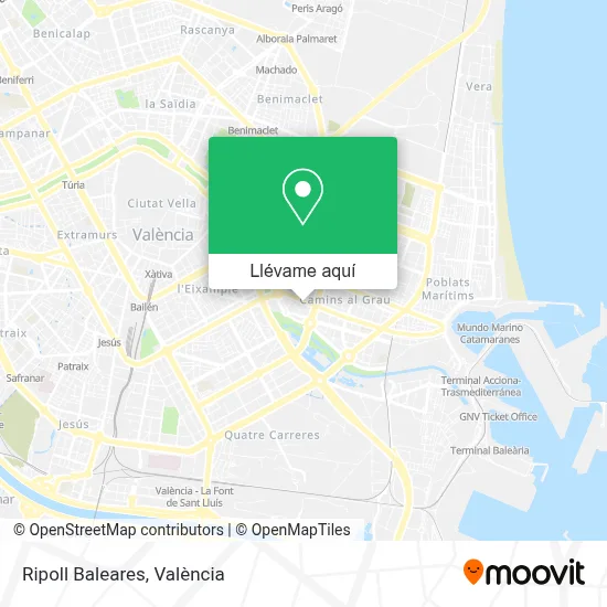 Mapa Ripoll Baleares