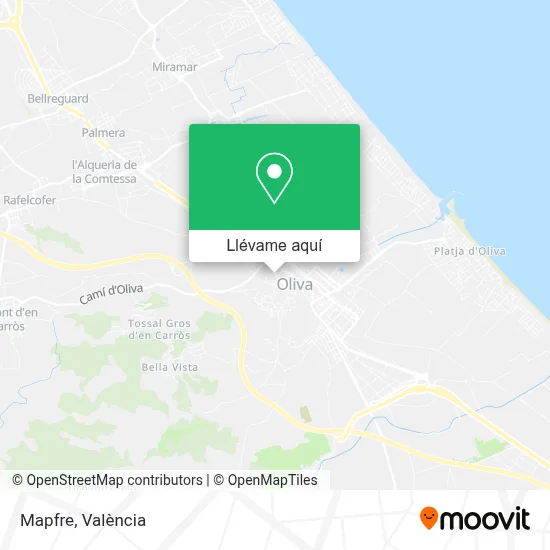 Mapa Mapfre