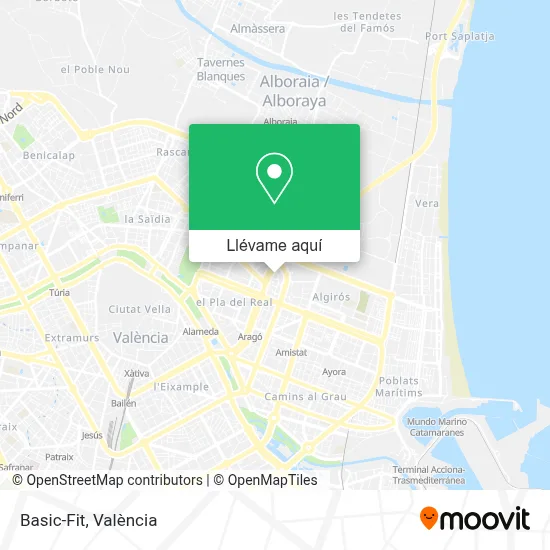 Mapa Basic-Fit