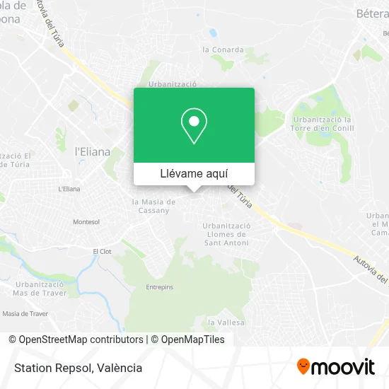 Mapa Station Repsol