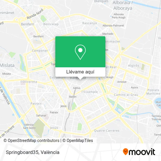 Mapa Springboard35