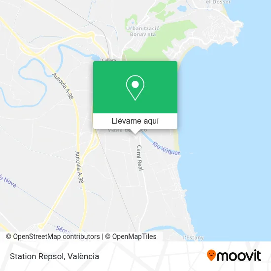 Mapa Station Repsol