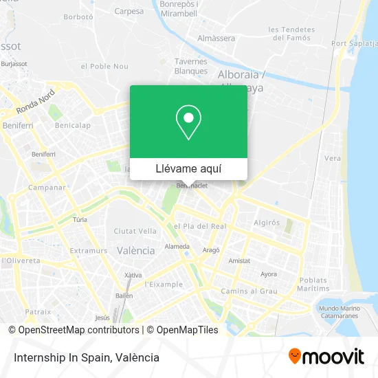 Mapa Internship In Spain
