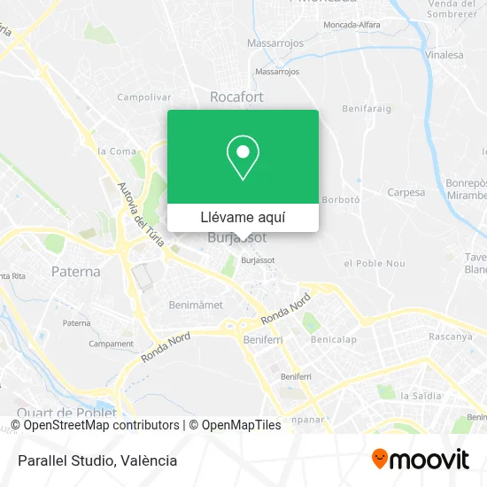 Mapa Parallel Studio