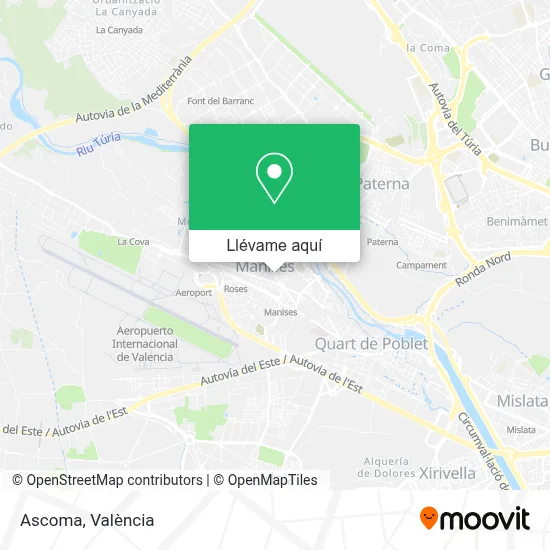 Mapa Ascoma