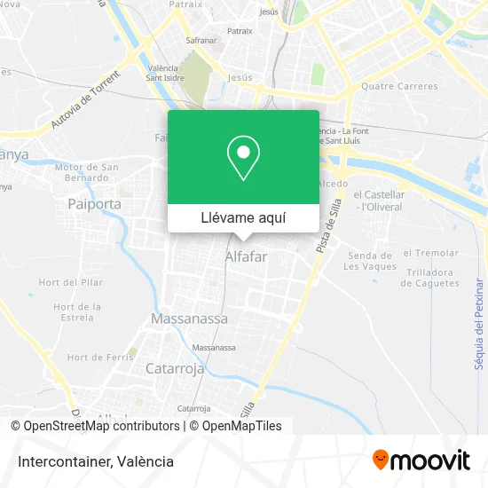 Mapa Intercontainer