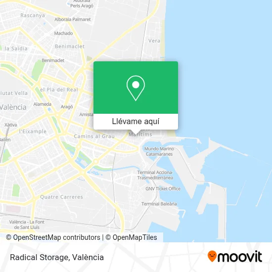 Mapa Radical Storage