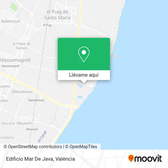 Mapa Edificio Mar De Java