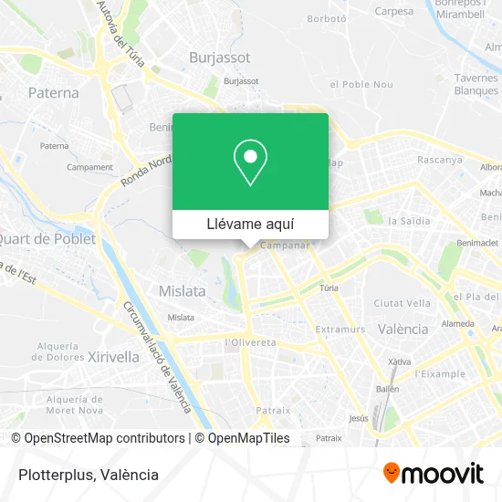Mapa Plotterplus