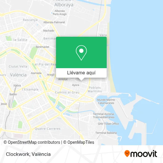 Mapa Clockwork