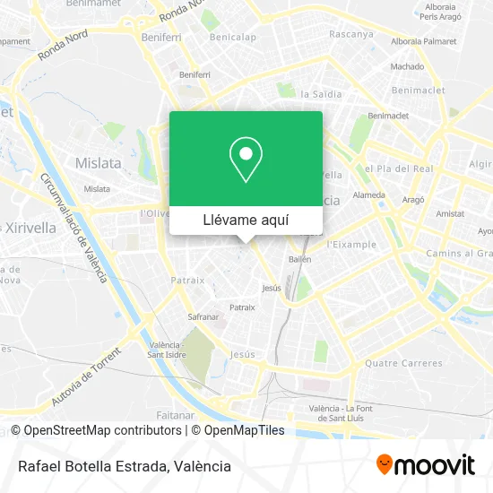 Mapa Rafael Botella Estrada