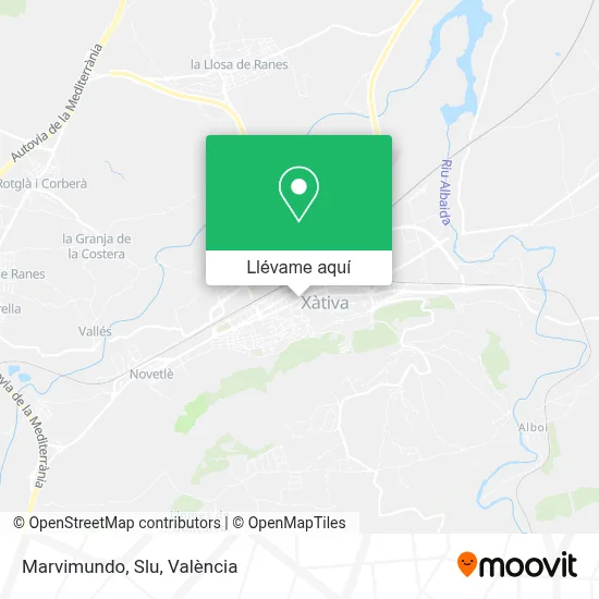 Mapa Marvimundo, Slu