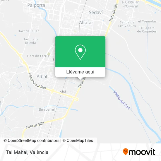 Mapa Tal Mahal