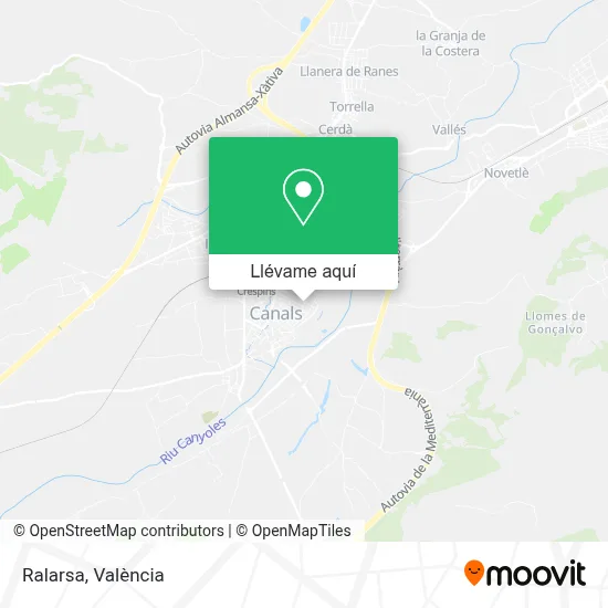 Mapa Ralarsa