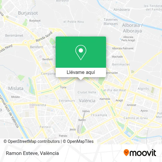 Mapa Ramon Esteve