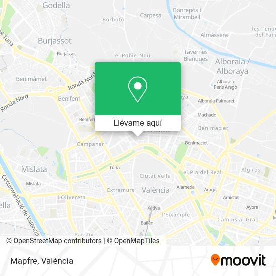 Mapa Mapfre